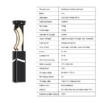 Tripod + LED ring lampa multifinkcionalna sa postoljem crna - Slika 8
