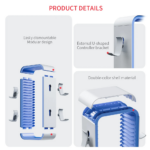 LinYuvo KP06 set za PS5 crno beli - Slika 14