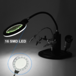 Lupa sa postoljem servisna sa LED svetlom - Slika 8