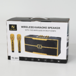 Bluetooth zvucnik sa mikrofonom YS201 crni - Slika 10