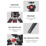Mini tripod Kingjoy K2 - Slika 6