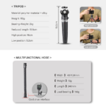 Mini tripod Kingjoy K2 - Slika 13