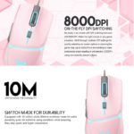 Mis Gaming Fantech VX7 Crypto Sakura - Slika 3