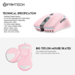 Mis Gaming Fantech VX7 Crypto Sakura - Slika 5