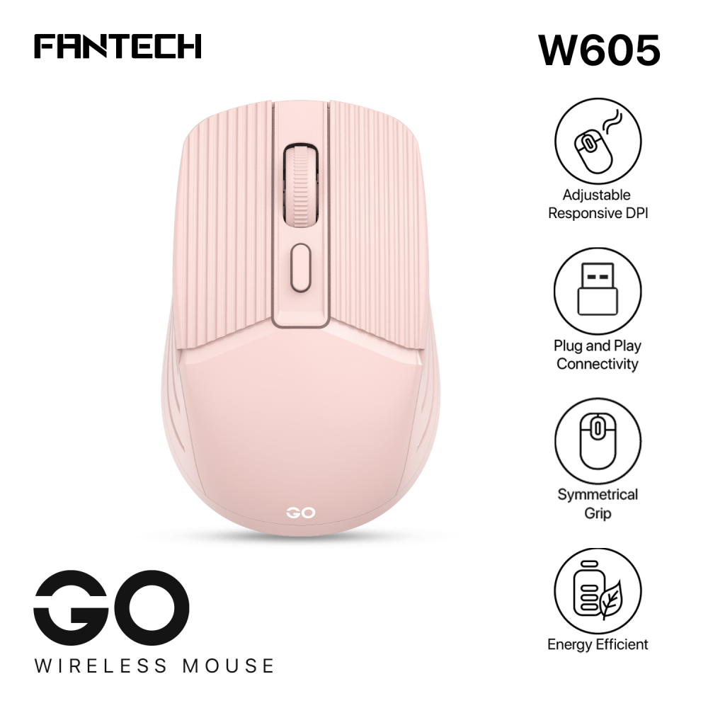 mis-wireless-fantech-w605-go-roze-210224-328264.png Mis Wireless Fantech W605 GO roze - Slika 1