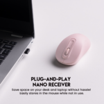 Mis Wireless Fantech W608 GO roze - Slika 2
