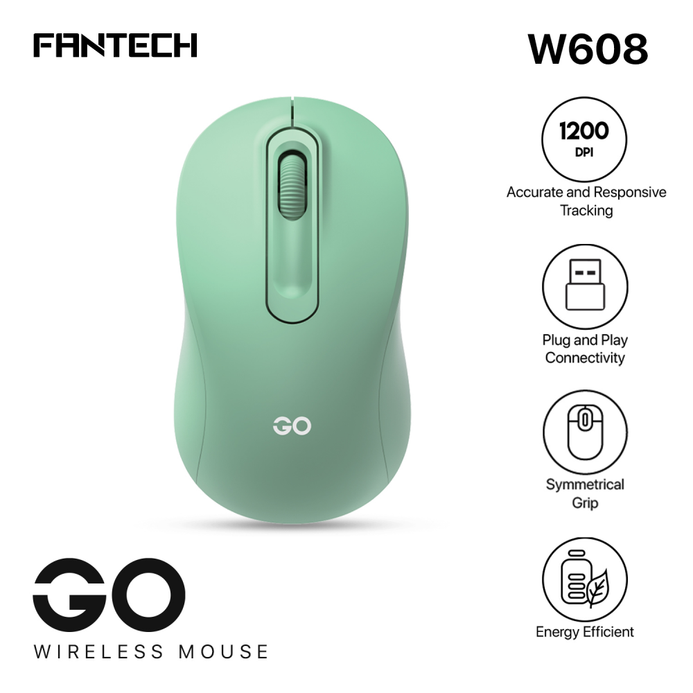 mis-wireless-fantech-w608-go-zeleni-210236-328354.png Mis Wireless Fantech W608 GO zeleni - Slika 1
