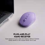 Mis Wireless Fantech W609 GO ljubcasti - Slika 2