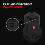 Mis Wireless Fantech WG10 Raigor II crni - Slika 9