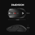 Mis Wireless Fantech WG10 Raigor II Space Edition - Slika 10