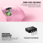 Mis Wireless Gaming Fantech WG13E Tanto E crni - Slika 8