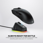 Mis Wireless Gaming Fantech WG13E Tanto E crni - Slika 10