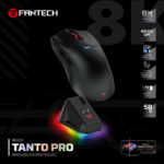 Mis Wireless Gaming Fantech WG13P Tanto Pro P crni - Slika 3