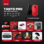Mis Wireless Gaming Fantech WG13P Tanto Pro P crni - Slika 4