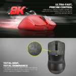 Mis Wireless Gaming Fantech WG13P Tanto Pro P crni - Slika 5