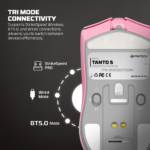 Mis Wireless Gaming Fantech WG13S Tanto S Space Edition - Slika 9