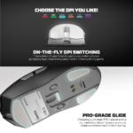 Mis Wireless Gaming Fantech WG13S Tanto S Space Edition - Slika 12