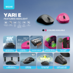 Mis Wireless Gaming Fantech WG14E Yari E crni - Slika 4