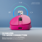 Mis Wireless Gaming Fantech WG14E Yari E pink - Slika 6