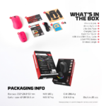 Mis Wireless Gaming Fantech WG14E Yari E pink - Slika 13