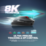 Mis Wireless Gaming Fantech WG14P Yari PRO crni - Slika 4