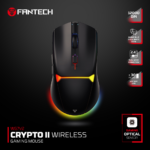 Mis Wireless Gaming Fantech WG7V2 Crypto II crni