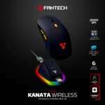 Mis Wireless Gaming Fantech WG9RD Kanata plavi - Slika 2