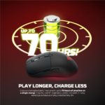 Mis Wireless Gaming Fantech WG9RD Kanata plavi - Slika 9