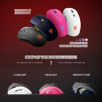 Mis Wireless Gaming Fantech WG9RD Kanata plavi - Slika 10