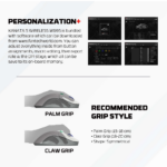 Mis Wireless Gaming Fantech WG9S Kanata S sivi - Slika 12