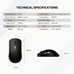 Mis Wireless Gaming Fantech WG9S Kanata S zuti - Slika 13