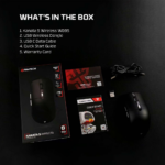 Mis Wireless Gaming Fantech WG9S Kanata S zuti - Slika 14