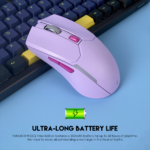 Mis Wireless Gaming Fantech WGC2 Venom II ljubicasti - Slika 7