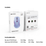 Mis Wireless Gaming Fantech WGC2 Venom II ljubicasti - Slika 10