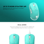 Mis Wireless Gaming Fantech XD3 Helios Mint Edition - Slika 10