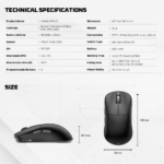 Mis Wireless Gaming Fantech XD3 (V3) PRO 8K Helios II crni sa ACM03 (dongle) - Slika 9