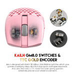 Mis Wireless Gaming Fantech XD7 Aria Sakura - Slika 7
