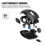 Mis Wireless Gaming Fantech XD7E Aria E crni - Slika 8