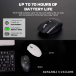 Mis Wireless Gaming Fantech XD7E Aria E crni - Slika 10