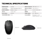 Mis Wireless Gaming Fantech XD7V2P Aria II PRO beli - Slika 16