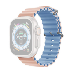 Narukvica Moye Smart Watch Ocean Strap 44/45/49mm Pink Sand/ Blue Fog