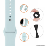 Narukvica Moye Smart Watch Silicone Strap 44/45/49mm Dark Purple - Slika 3