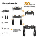 Naslon za glavu za auto sediste - Slika 6
