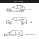 Organizer za auto sediste tip 1 crni - Slika 8