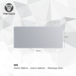 Podloga za mis Fantech MP903 Agile siva - Slika 6