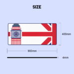 Podloga za mis Fantech MP905 Vibe London Tour - Slika 8