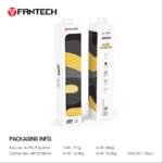 Podloga za mis Fantech MP905 Vibe Sandy Charcoal - Slika 8