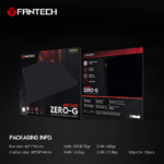Podloga za mis Fantech MPC450 Zero-G crna - Slika 6