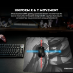 Podloga za mis Fantech MST491 Holographic Strikepad crna - Slika 8