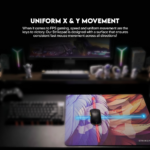 Podloga za mis Fantech MST491 Holographic Strikepad plava - Slika 2